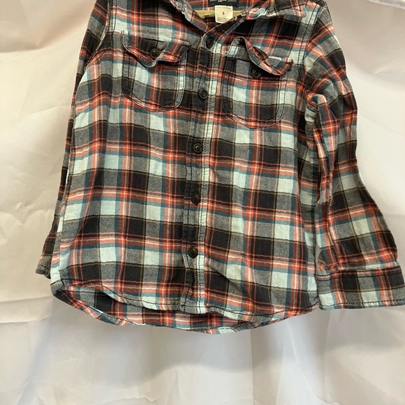 Boys Rock Plaid Button Down Shirt - Red, Green, Blue - Picture 5 of 16